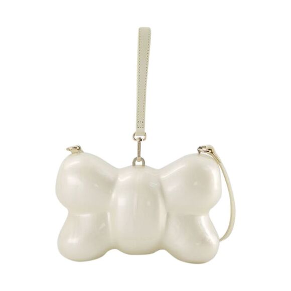 Bow Bag Crossbody - Simone Rocha - Leather - Beige - Picture 1 of 4